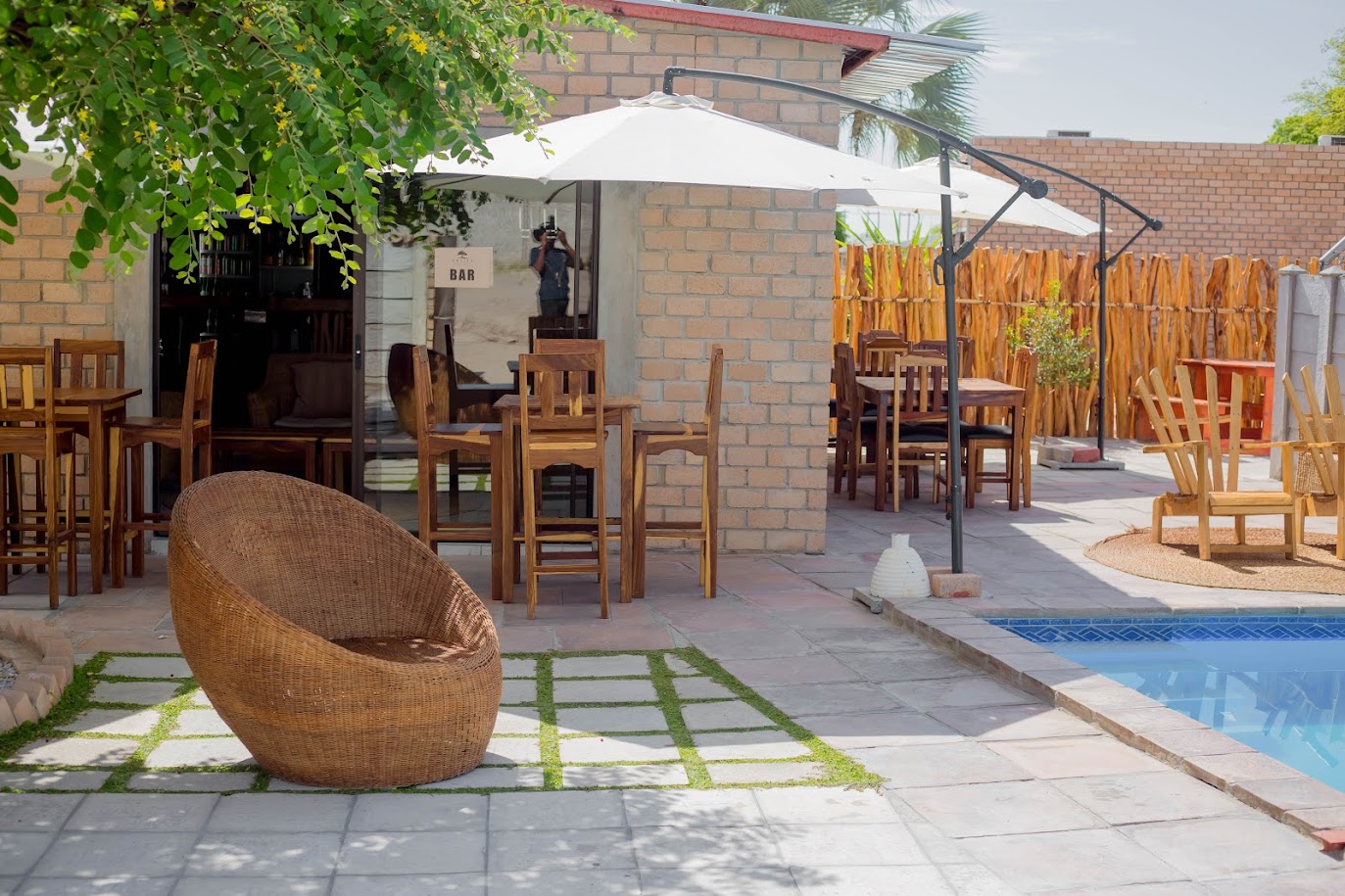 Oniipa Guesthouse northern Namibia landscape